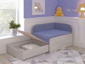 Диван Малютка раскладной (Ясень шимо светлый/Бежевый) в Лесном - lesnoy.mebel24.online | фото 3