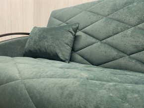 Диван Престиж-16 (НПБ+МДФ) велюр Sensey bottle green в Лесном - lesnoy.mebel24.online | фото 6
