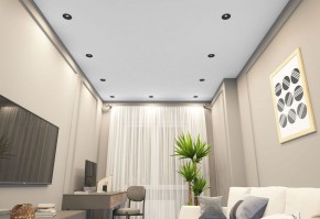 DK2120-BK Встраиваемый светильник, IP 20, 50 Вт, GU10, черный, алюминий в Лесном - lesnoy.mebel24.online | фото 2