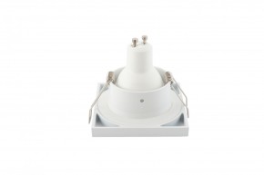 DK3014-WH Встраиваемый светильник влагозащ., IP 44, 50 Вт, GU10, белый, алюминий в Лесном - lesnoy.mebel24.online | фото 5