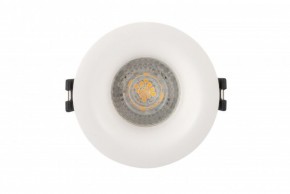 DK3024-WH Встраиваемый светильник, IP 20, 10 Вт, GU5.3, LED, белый, пластик в Лесном - lesnoy.mebel24.online | фото 1