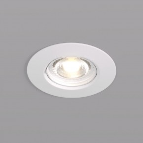 DK3028-WH Встраиваемый светильник, IP 20, 10 Вт, GU5.3, LED, белый, пластик в Лесном - lesnoy.mebel24.online | фото 1