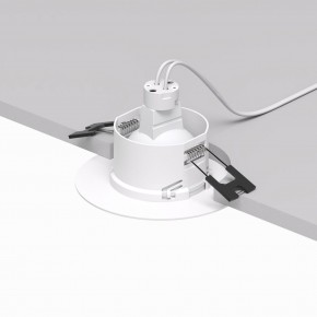 DK3028-WH Встраиваемый светильник, IP 20, 10 Вт, GU5.3, LED, белый, пластик в Лесном - lesnoy.mebel24.online | фото 3