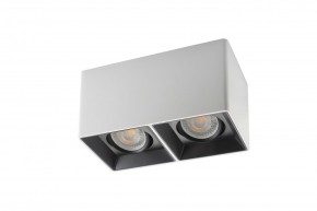 DK3035-WB Светильник накладной IP 20, 10 Вт, GU5.3, LED, белый/черный, пластик в Лесном - lesnoy.mebel24.online | фото 2
