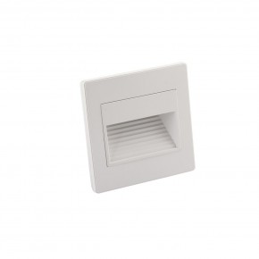 DK3050-WH Светильник встраиваемый в стену, IP 20, LED 3000, 1 Вт, белый, пластик в Лесном - lesnoy.mebel24.online | фото 2