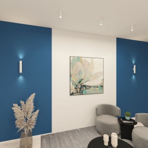 DK5022-WH Настенный светильник, IP20, до 15 Вт, LED, 2xGU10, белый, алюминий в Лесном - lesnoy.mebel24.online | фото 4
