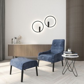 DK5035-BK Бра ROUND со светодиодом, IP20, 24W, 3000/4000/6500K, черный, алюминий в Лесном - lesnoy.mebel24.online | фото 8