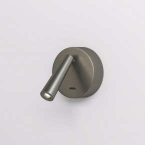 DK5072-DN Бра SHINE WALL со светодиодом, D104*H68, IP20, 3000К, 3W, RA?90, темный никель, алюминий в Лесном - lesnoy.mebel24.online | фото 2