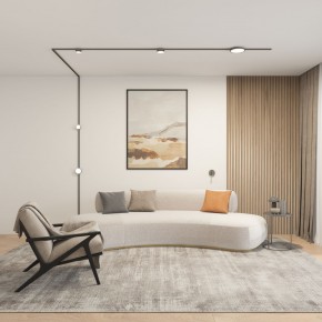 DK5072-DN Бра SHINE WALL со светодиодом, D104*H68, IP20, 3000К, 3W, RA?90, темный никель, алюминий в Лесном - lesnoy.mebel24.online | фото 5