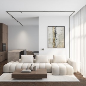 DK5072-DN Бра SHINE WALL со светодиодом, D104*H68, IP20, 3000К, 3W, RA?90, темный никель, алюминий в Лесном - lesnoy.mebel24.online | фото 6