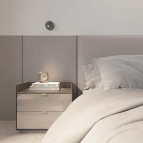 DK5072-DN Бра SHINE WALL со светодиодом, D104*H68, IP20, 3000К, 3W, RA?90, темный никель, алюминий в Лесном - lesnoy.mebel24.online | фото 9