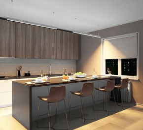 DK9123-WH Линейный светильник 30W 1250mm 3000K, белый в Лесном - lesnoy.mebel24.online | фото 4