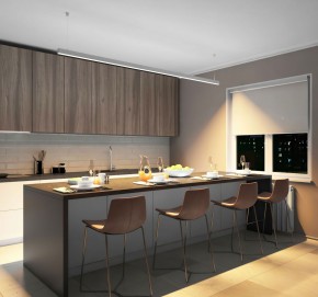 DK9253-WH Линейный светильник 62W 2500mm 3000K, белый в Лесном - lesnoy.mebel24.online | фото 4
