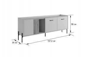 ДОМИНИКА Гостиная (модульная) кашемир/дуб крафт золотой в Лесном - lesnoy.mebel24.online | фото 2