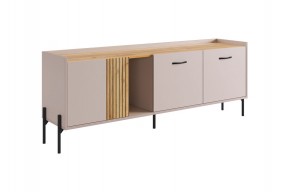 ДОМИНИКА Гостиная (модульная) кашемир/дуб крафт золотой в Лесном - lesnoy.mebel24.online | фото 8