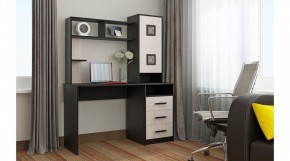ФАВОРИТ Стол компьютерный (Венге/Анкор светлый) в Лесном - lesnoy.mebel24.online | фото 1