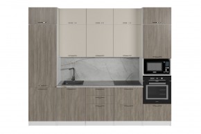 ФЬЮДЖИ Кухонный гарнитур Экстра (3000 мм) в Лесном - lesnoy.mebel24.online | фото 3
