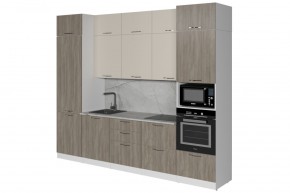 ФЬЮДЖИ Кухонный гарнитур Экстра (3000 мм) в Лесном - lesnoy.mebel24.online | фото 4