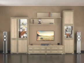 Гостиная Ливорно дуб сонома в Лесном - lesnoy.mebel24.online | фото 1