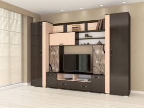 Гостиная Оскар-18-2 венге-дуб молочный в Лесном - lesnoy.mebel24.online | фото