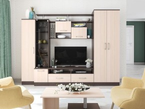 Гостиная Оскар-5 венге/дуб молочный в Лесном - lesnoy.mebel24.online | фото 1