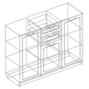 Гостиная "Алексанрия" (модульная) в Лесном - lesnoy.mebel24.online | фото 21