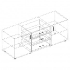 Гостиная "Сандра" (модульная) в Лесном - lesnoy.mebel24.online | фото 23