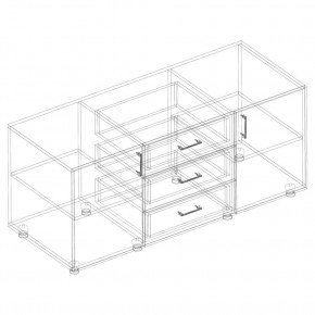 Гостиная "Сандра" (модульная) в Лесном - lesnoy.mebel24.online | фото 25