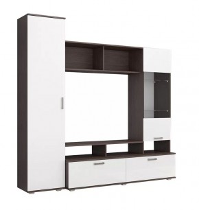 Гостиная Софи (венге/белый глянец) в Лесном - lesnoy.mebel24.online | фото 2
