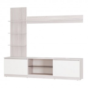 Гостиная Убер ГС-05 (ясень белый/белый) в Лесном - lesnoy.mebel24.online | фото 2