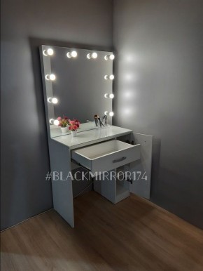 Гримерный стол ГС1БД80 в Лесном - lesnoy.mebel24.online | фото 4