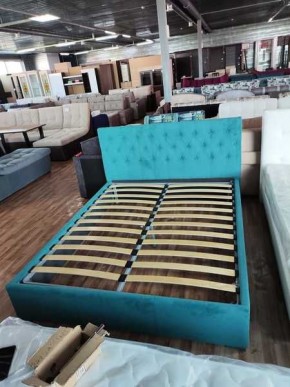 Интерьерная Кровать Октавия Бирюзовый 1400x2000 в Лесном - lesnoy.mebel24.online | фото 2