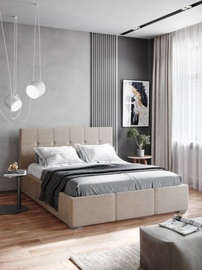 Интерьерная Кровать Рио Бежевый 1600х2000 в Лесном - lesnoy.mebel24.online | фото