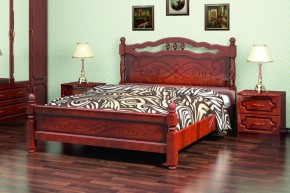 КАРИНА-15 Кровать из массива в Лесном - lesnoy.mebel24.online | фото 1