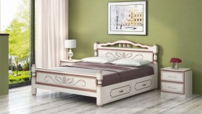 КАРИНА-5 Кровать из массива 1200 с 2-мя ящиками в Лесном - lesnoy.mebel24.online | фото 2