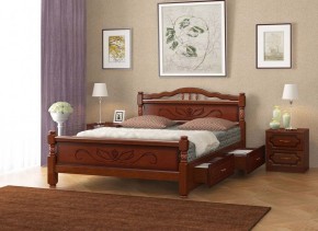 КАРИНА-5 Кровать из массива 1200 с 2-мя ящиками в Лесном - lesnoy.mebel24.online | фото 3