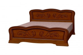 КАРИНА-8 Кровать из массива (Орех) в Лесном - lesnoy.mebel24.online | фото 2