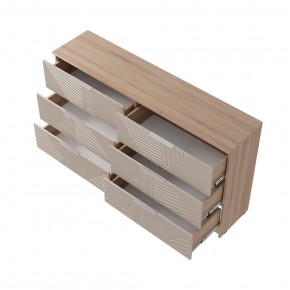 Комод Эмилия КМ-04 (Дуб смоки/Айриш (MF03)) в Лесном - lesnoy.mebel24.online | фото 4