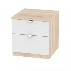 Комод K-48x45x45-1-TR Калисто (тумба прикроватная) (ДСС-Белый) в Лесном - lesnoy.mebel24.online | фото