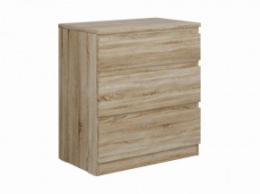 Комод КАСТОР с тремя ящиками, цвет Дуб Сонома в Лесном - lesnoy.mebel24.online | фото