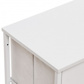 Комод Leset Линкс 4 ящ. (к/з), Каркас Белый, ящики Белые в Лесном - lesnoy.mebel24.online | фото 6