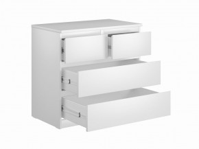 Комод МАЛЬТА с четырьмя выдвижными ящиками, цвет белый в Лесном - lesnoy.mebel24.online | фото 3