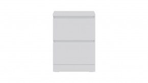 Комод Варма 2 с двумя выдвижными ящиками, цвет белый в Лесном - lesnoy.mebel24.online | фото 2