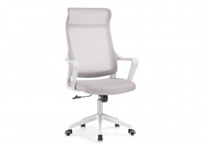 Компьютерное кресло Rino light gray / white в Лесном - lesnoy.mebel24.online | фото