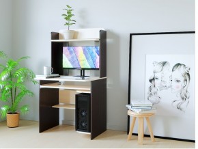 Компьютерный стол КЛ №5.5 (Венге/Дуб молочный) в Лесном - lesnoy.mebel24.online | фото