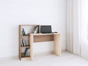 Компьютерный стол Квартет-2 Дуб сонома/Ясень шимо в Лесном - lesnoy.mebel24.online | фото