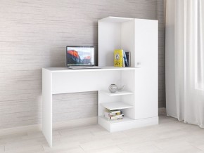 Компьютерный стол Квартет-6 Белый в Лесном - lesnoy.mebel24.online | фото