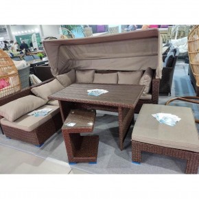Комплект мебели с диваном AFM-320B-T320 Brown в Лесном - lesnoy.mebel24.online | фото 2