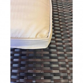Комплект плетеной мебели  YR822Br Brown-Beige (подушка бежевая) в Лесном - lesnoy.mebel24.online | фото 2