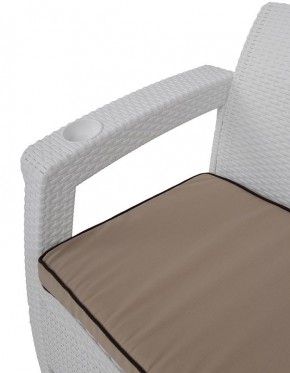 Комплект уличной мебели Yalta Premium Terrace Set (Ялта) белый (+подушки под спину) в Лесном - lesnoy.mebel24.online | фото 5